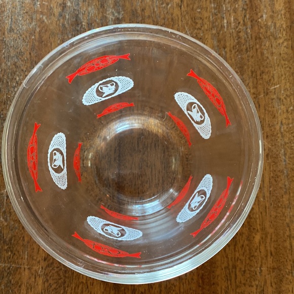 Vintage glass bowl - Picture 2 of 6